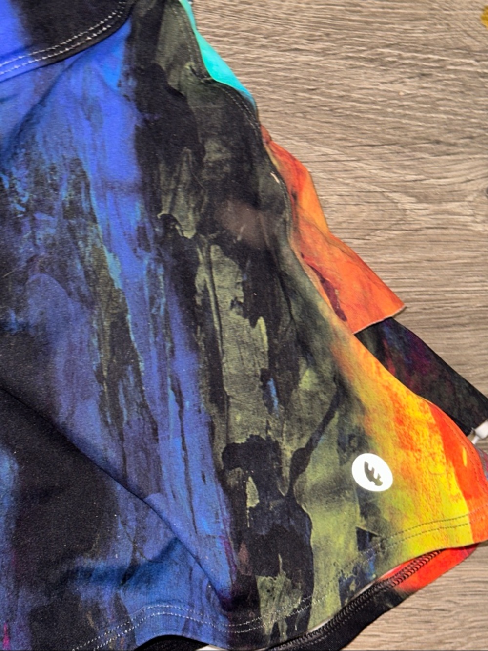 Colorful Multi-Color Ruffled Women's Skirt - Picture 5 of 7